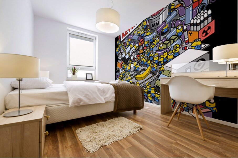 Minion 9 Mural print