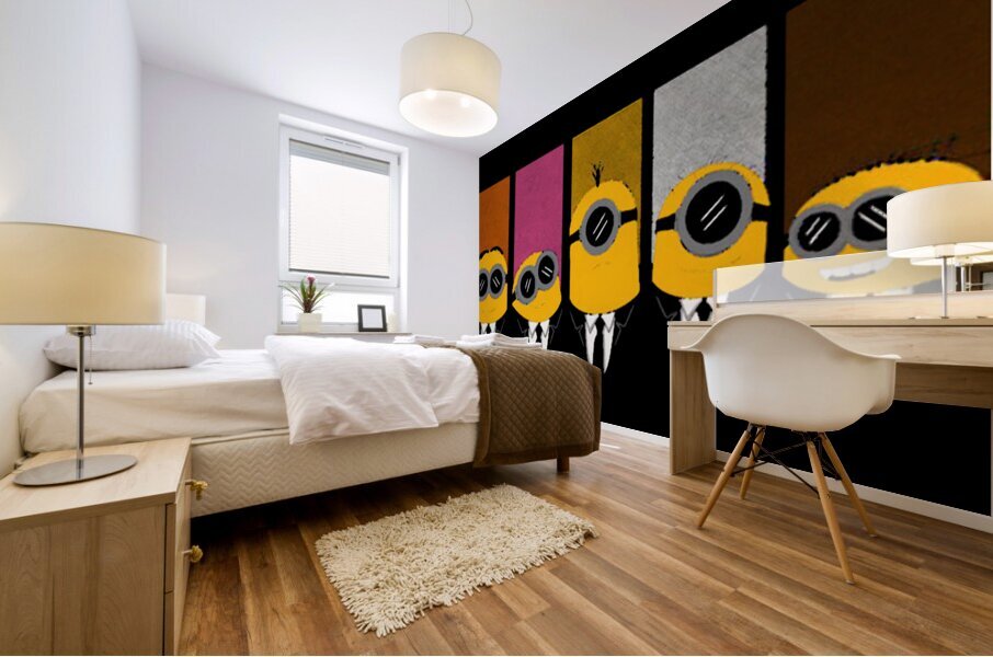 Minion 10 Mural print
