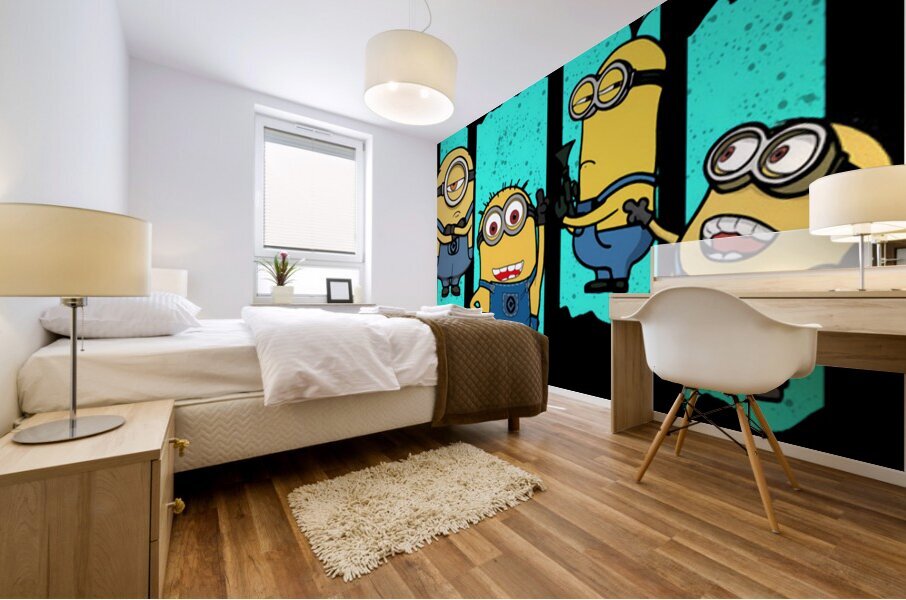 Minion 40 Mural print