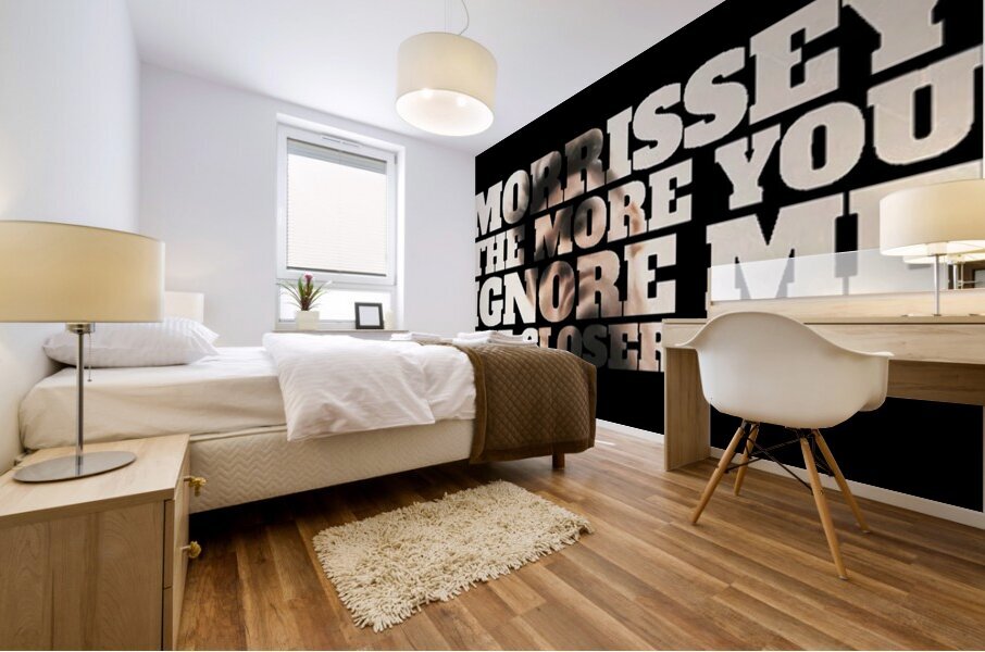 Morrissey 60 Mural print