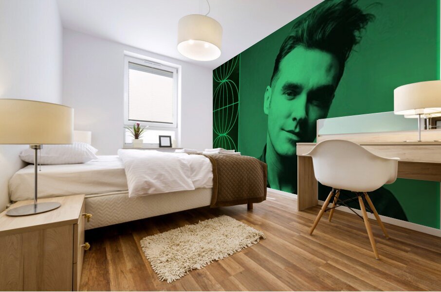 Morrissey 22 Mural print