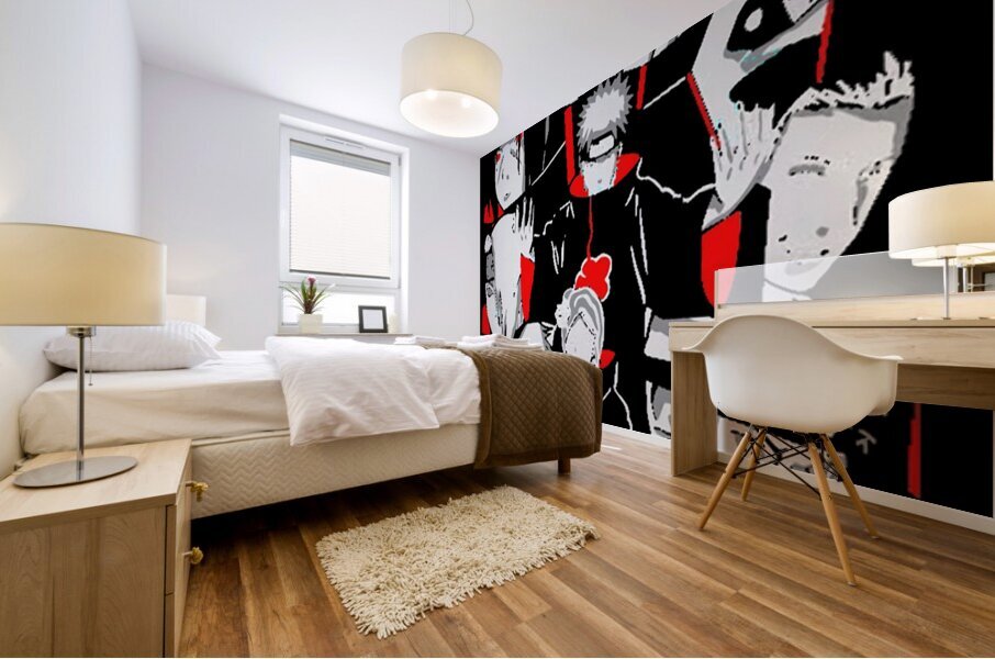 Naruto 9 Mural print