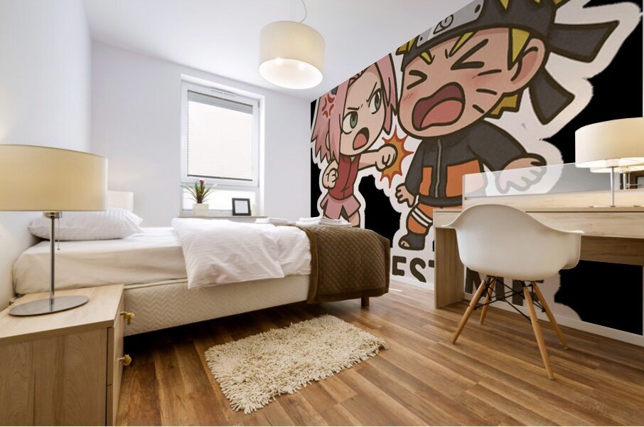 Naruto 34 Mural print