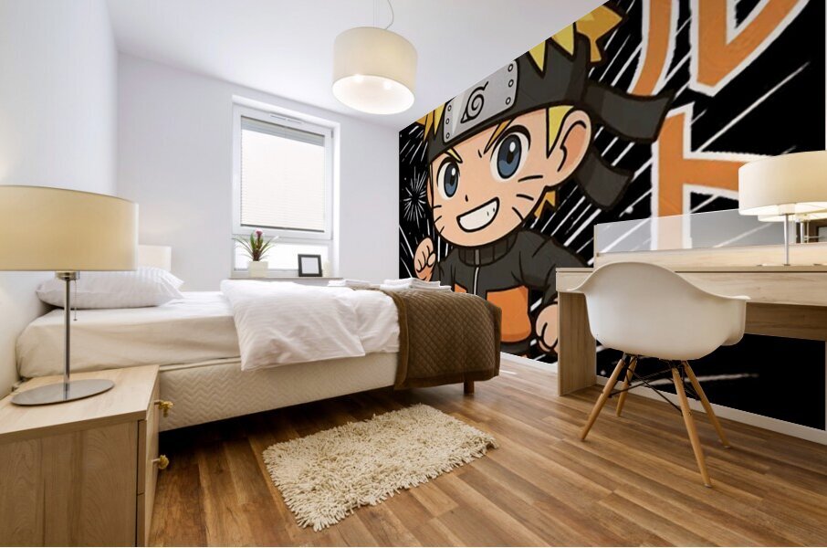 Naruto 40 Mural print
