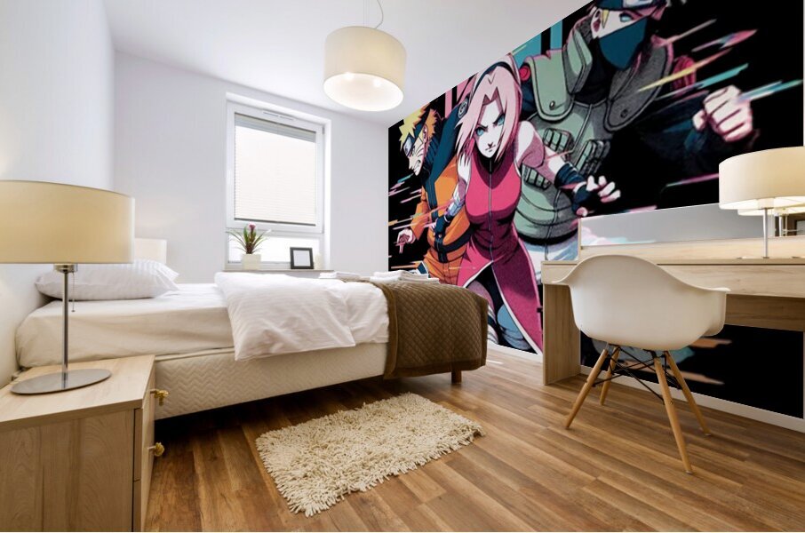 Naruto 11 Mural print