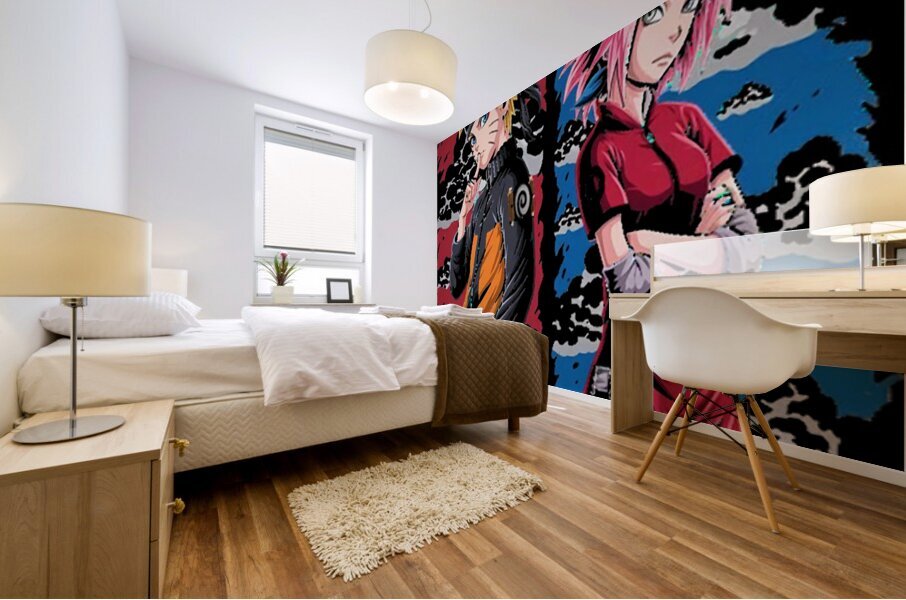 Naruto 12 Mural print