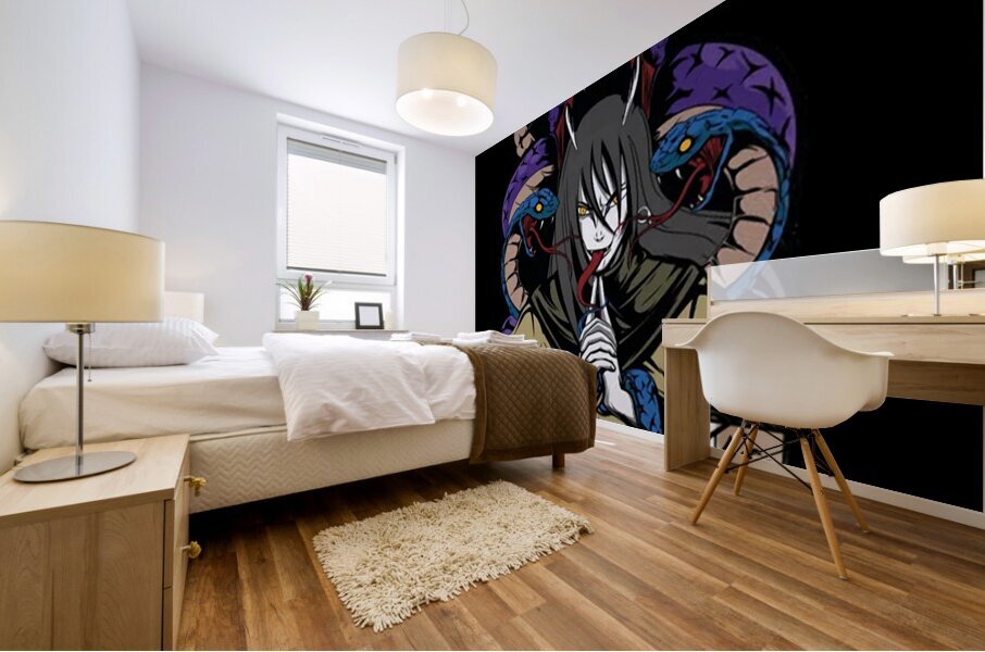 Naruto 16 Mural print