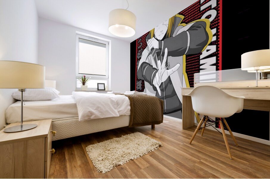 Naruto 9 Mural print