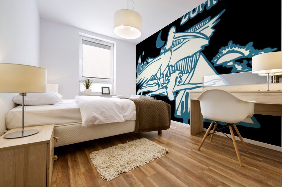 Neil Young 21 Mural print