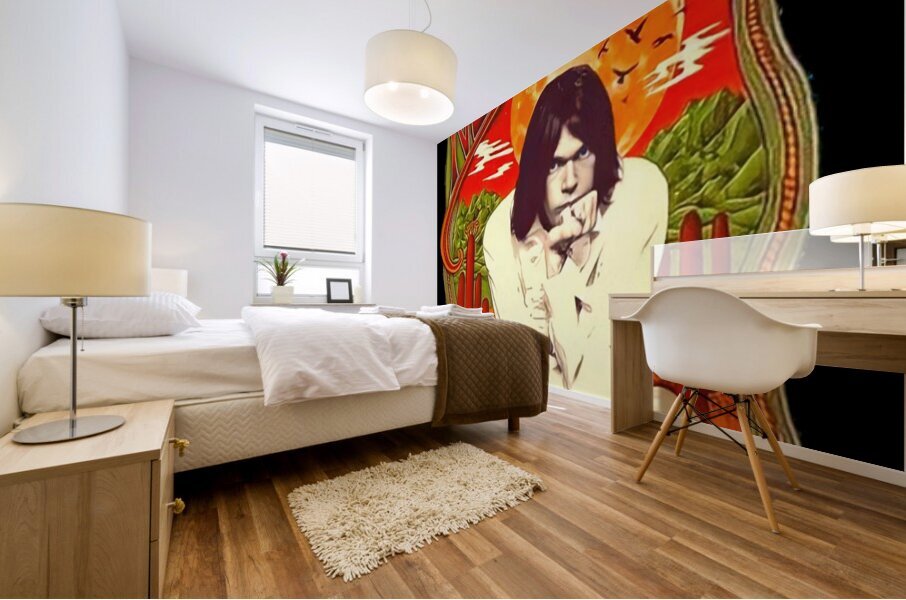 Neil Young 21 Mural print