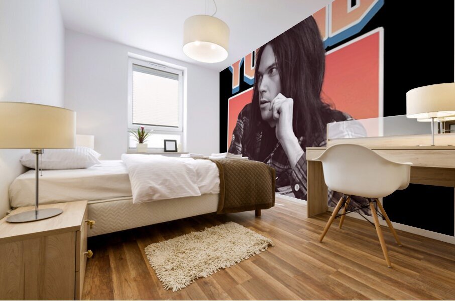 Neil Young 39 Mural print