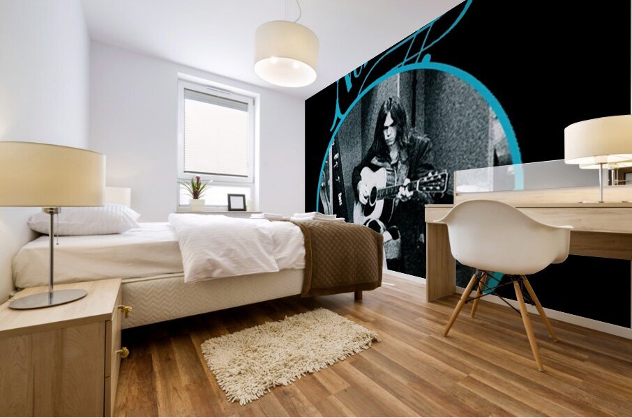 Neil Young 42 Mural print