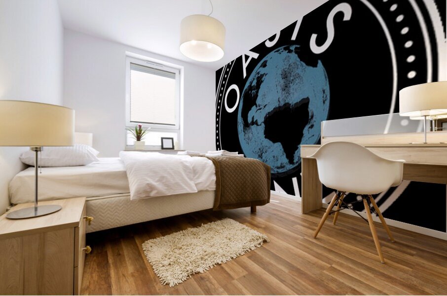Oasis 14 Mural print