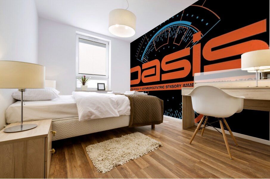Oasis 27 Mural print