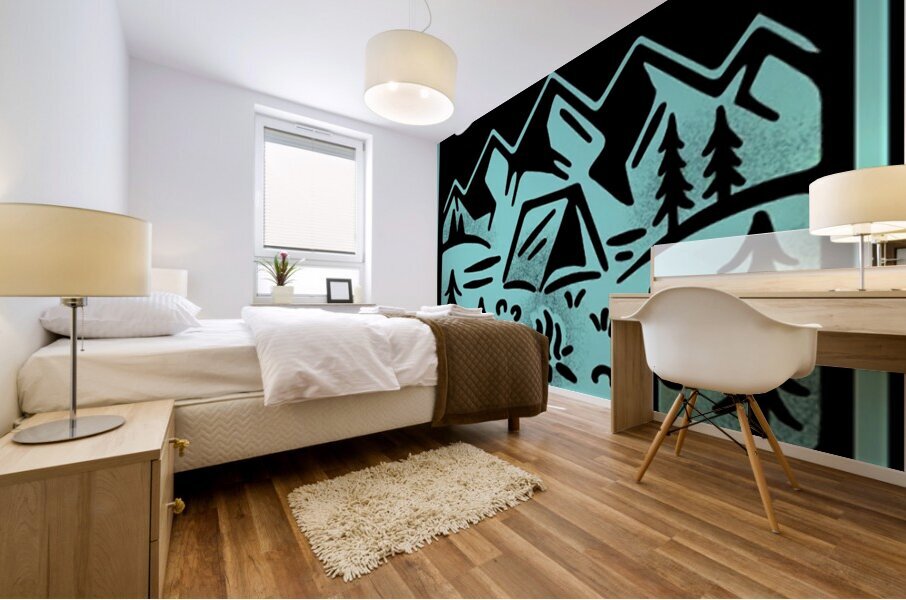 Oasis 29 Mural print