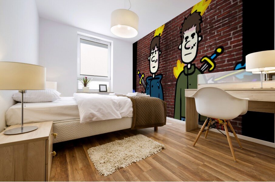 Oasis 41 Mural print