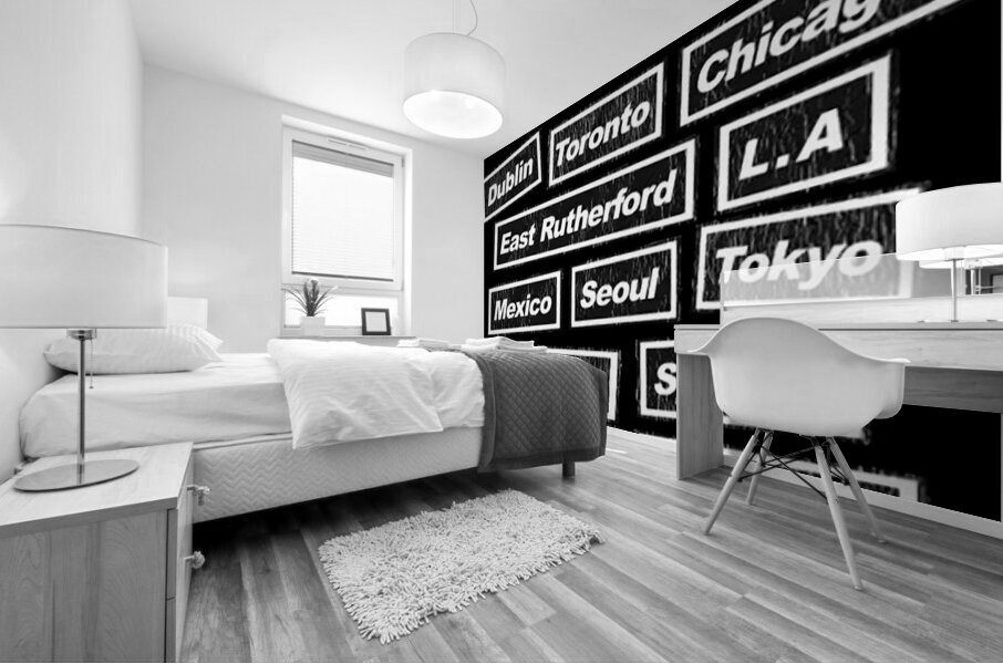 Oasis 46 Mural print