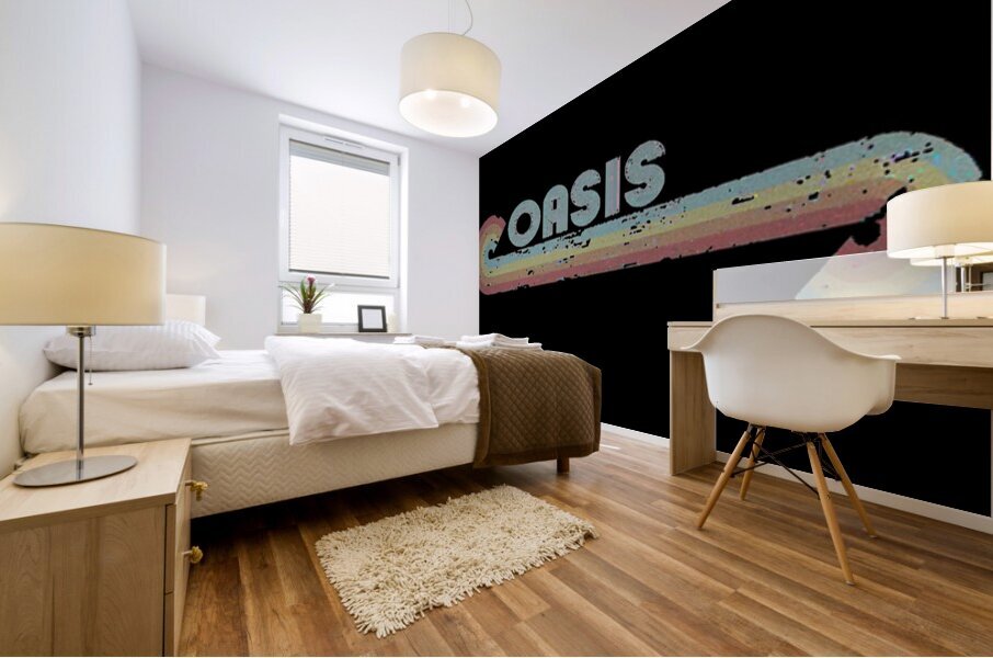 Oasis 58 Mural print