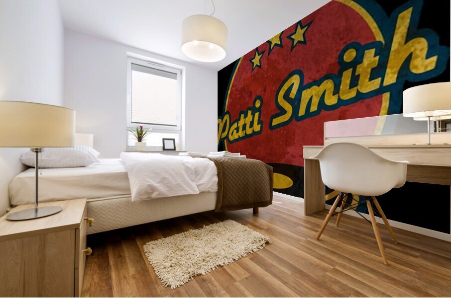 Patti Smith 28 Mural print