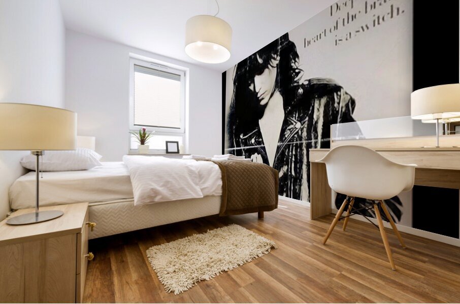 Patti Smith 40 Mural print