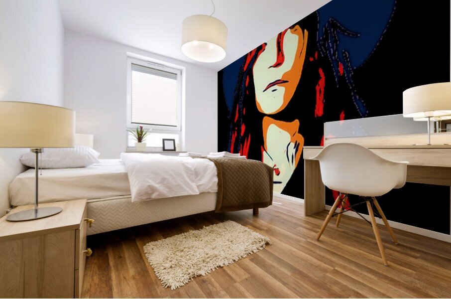 Patti Smith 45 Mural print
