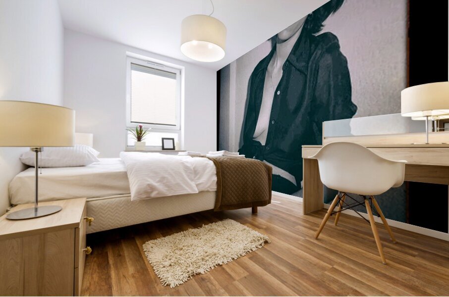 Patti Smith 50 Mural print