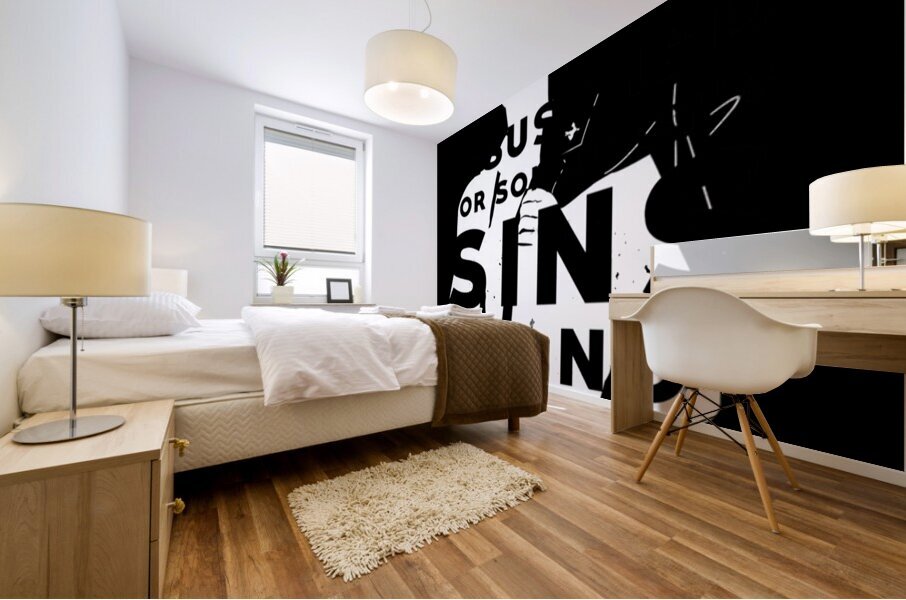 Patti Smith 64 Mural print