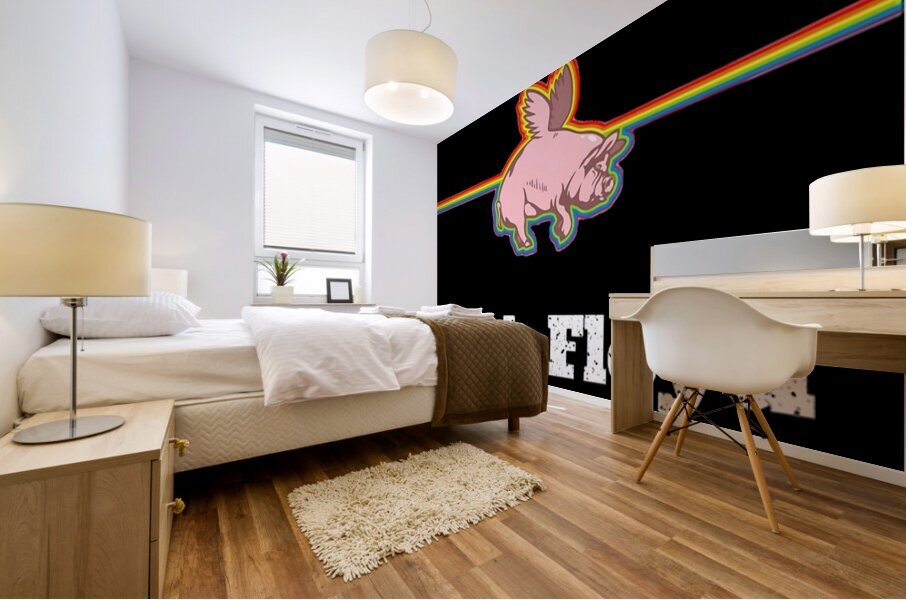 Pink Floyd 4 Mural print