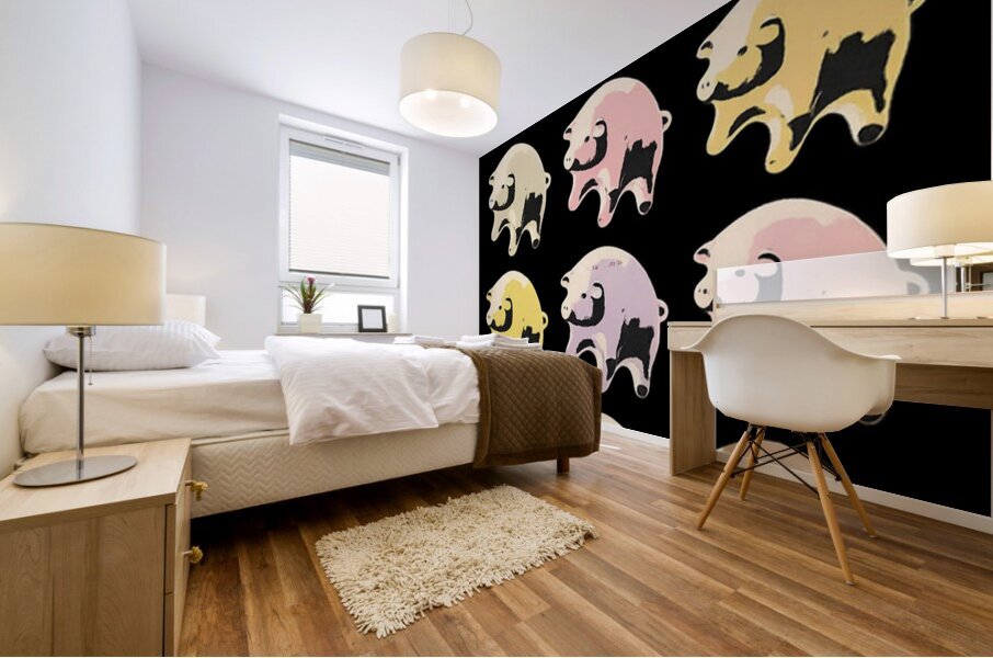 Pink Floyd 7 Mural print