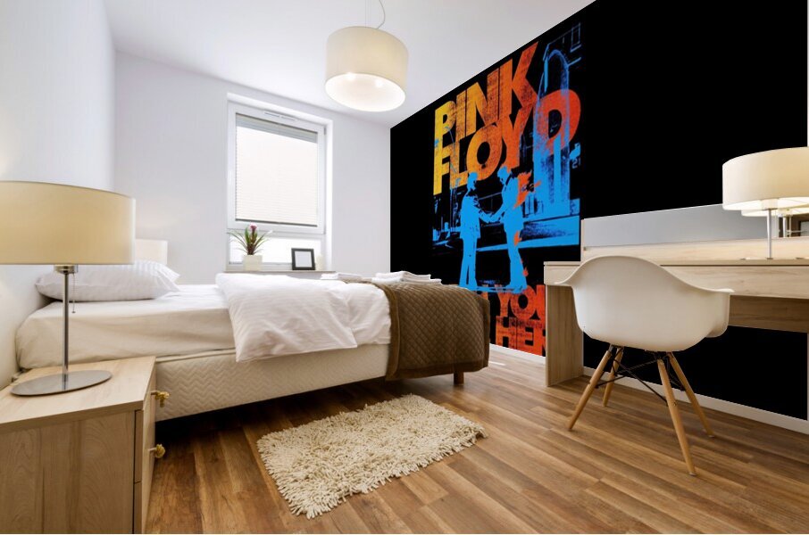 Pink Floyd 3 Mural print