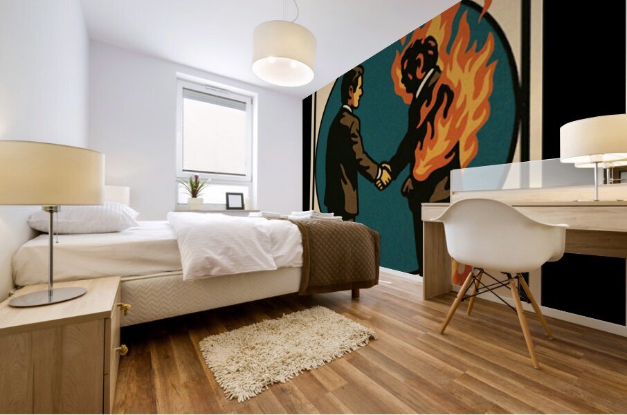 Pink Floyd 45 Mural print