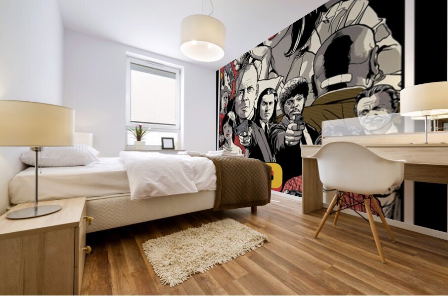 Pulp Fiction 40 Mural print