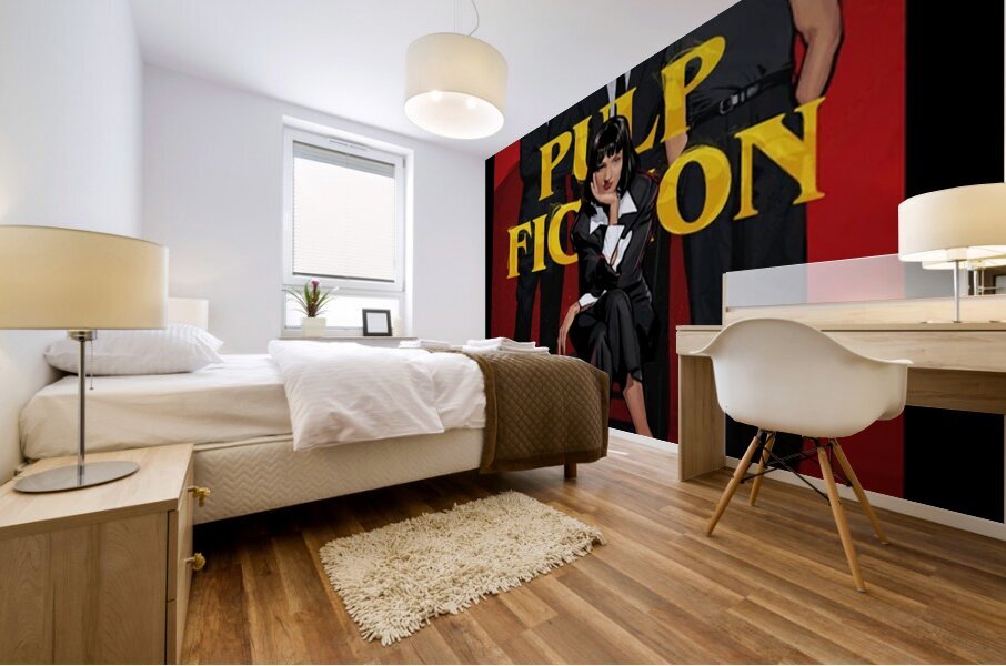 Pulp Fiction 42 Mural print
