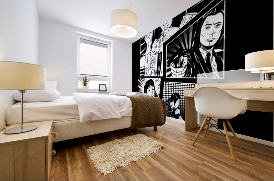Pulp Fiction 62 Mural print