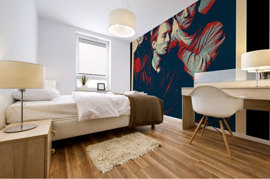 Radiohead 6 Mural print