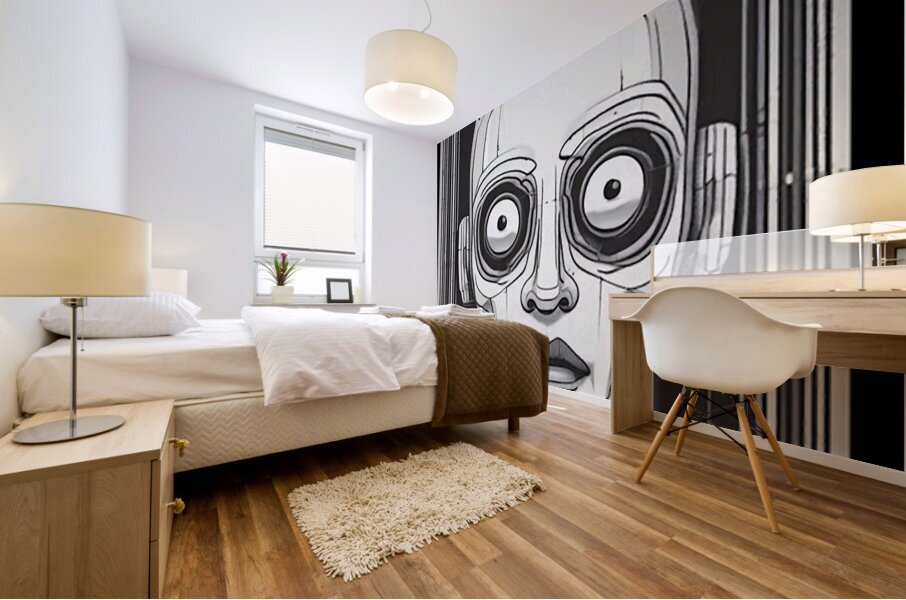 Radiohead 7 Mural print