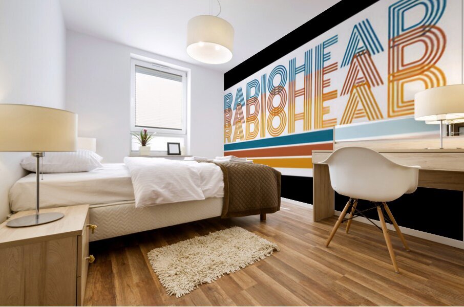Radiohead 12 Mural print