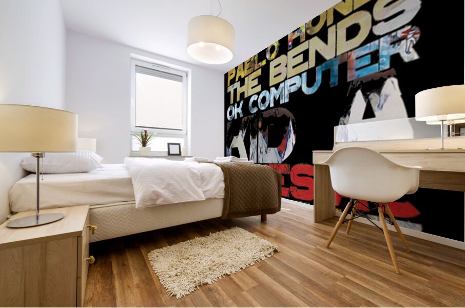 Radiohead 39 Mural print