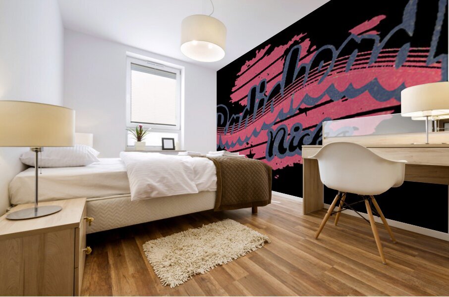 Radiohead 41 Mural print