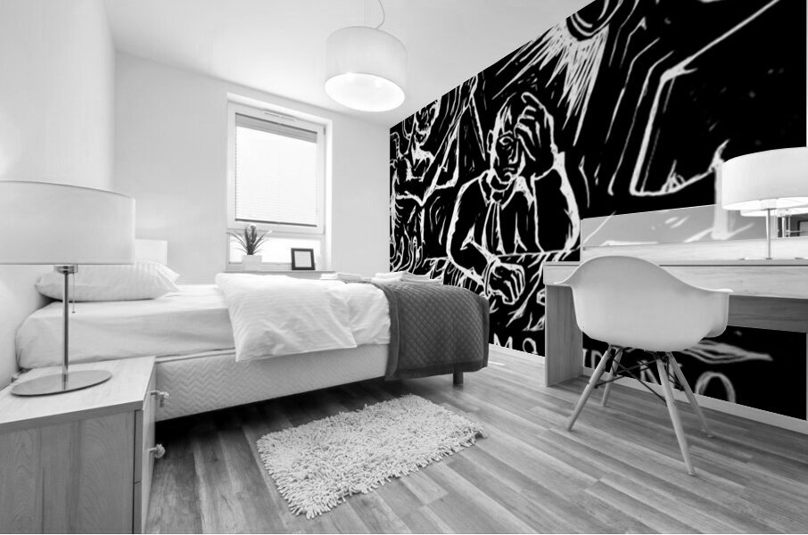 Radiohead 43 Mural print