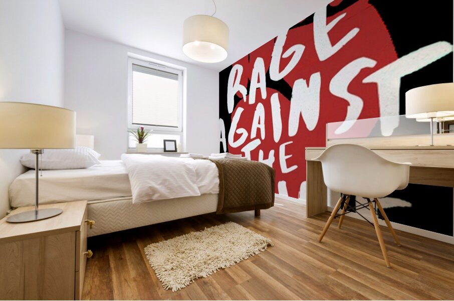 Rage Against the Machine 2 Mural print
