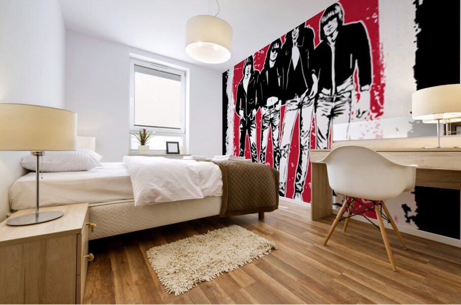 Ramones 4 Mural print