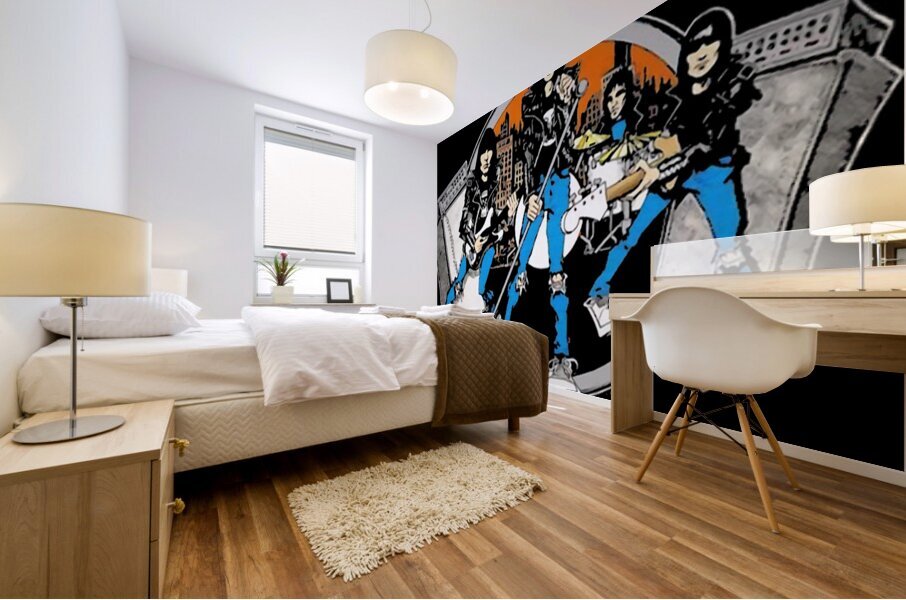 Ramones 12 Mural print