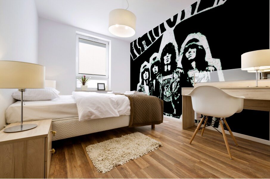 Ramones 27 Mural print