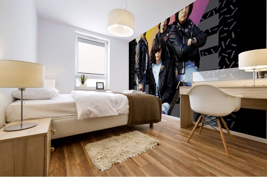 Ramones 47 Mural print