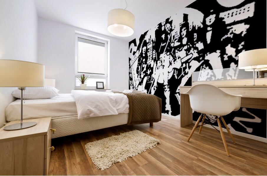 Ramones 53 Mural print