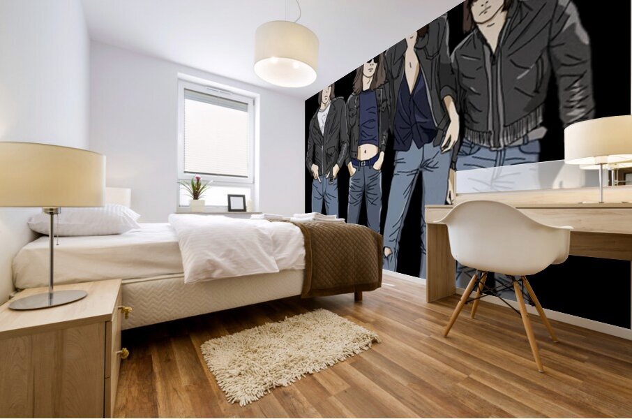 Ramones 55 Mural print