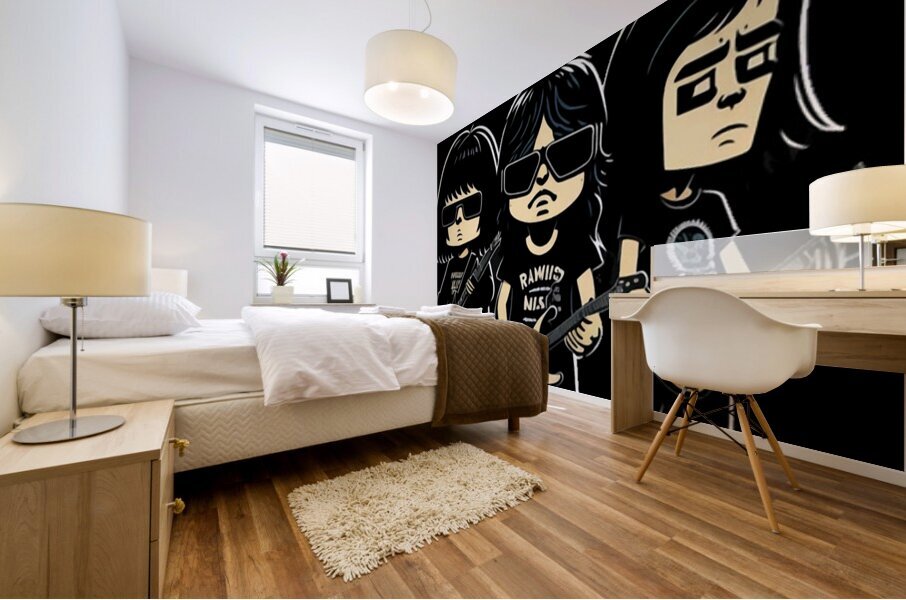 Ramones 61 Mural print