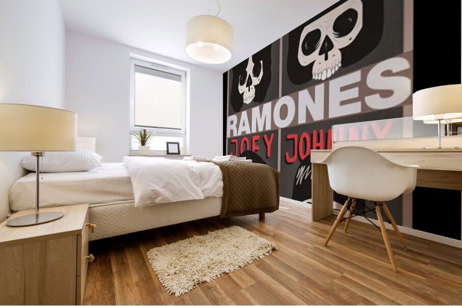 Ramones 64 Mural print