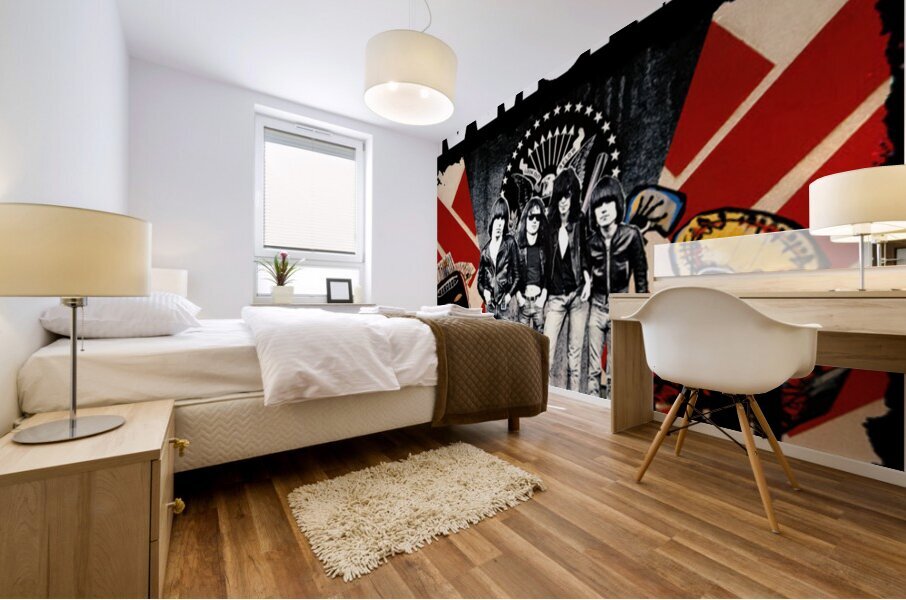 Ramones 12 Mural print